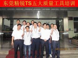 賀品冠顧問為東莞精銳電器培訓(xùn)TS五大工具應(yīng)用人才